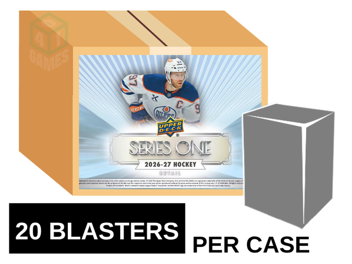 2026-27 Upper Deck Series 1 Hockey Blaster 20 Box Case — Anglais