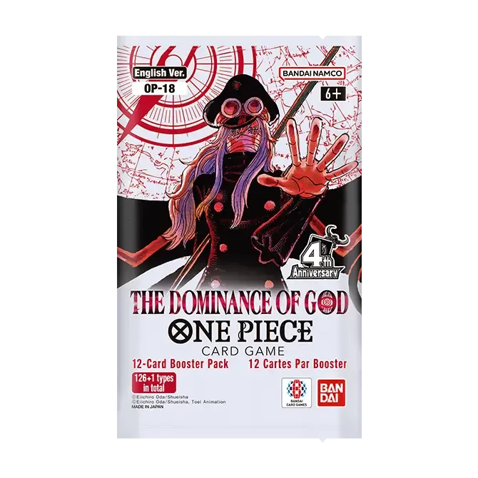One Piece — The Dominance of God Booster Pack — Anglais