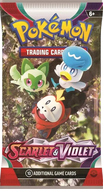 Scarlet & Violet Booster Pack — édition anglaise