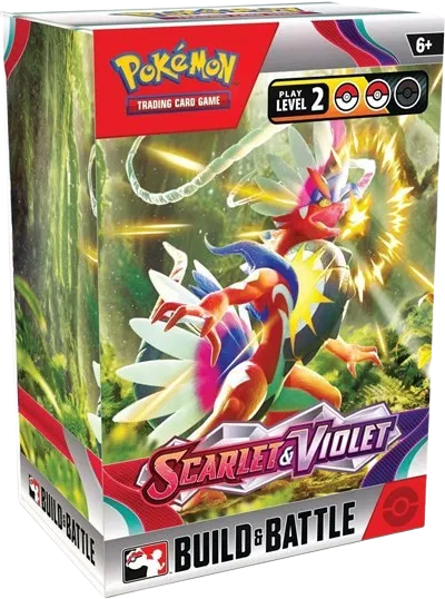 Scarlet & Violet Build and Battle Box — édition anglaise