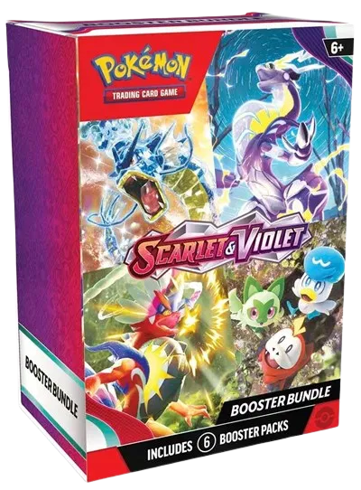 Scarlet & Violet Booster Bundle — édition anglaise