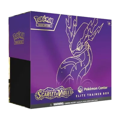 Scarlet & Violet Pokemon Center Elite Trainer Box (Exclusive) [Miraidon] — édition anglaise