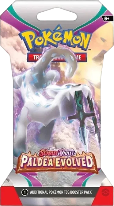 Pokémon — Paldea Evolved Sleeved Booster Pack — Anglais