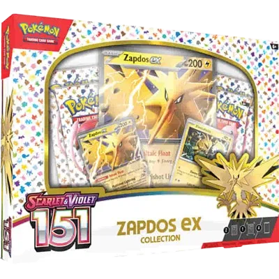 Pokémon — 151: Zapdos ex Collection — Anglais