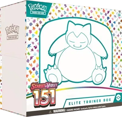 Pokémon — 151 Elite Trainer Box — Anglais