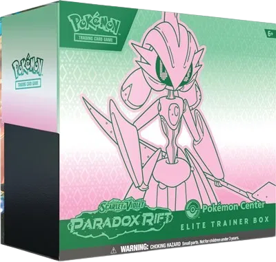 Paradox Rift Pokemon Center Elite Trainer Box (Exclusive) [Iron Valiant] — édition anglaise