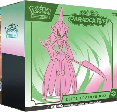 Pokémon — Paradox Rift Elite Trainer Box [Iron Valiant] — Anglais