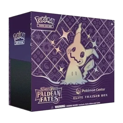 Pokémon — Paldean Fates Pokemon Center Elite Trainer Box (Exclusive) — Anglais