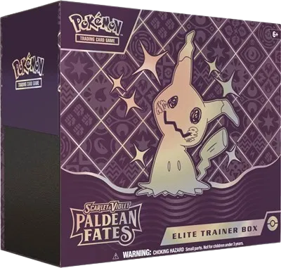 Paldean Fates Elite Trainer Box — édition anglaise