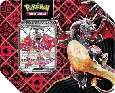 Paldean Fates Tin [Charizard ex] — édition anglaise