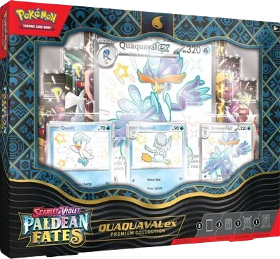 Pokémon — Paldean Fates Premium Collection [Quaquaval ex] — Anglais