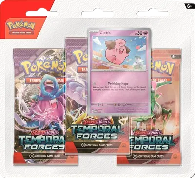 Temporal Forces 3 Pack Blister [Cleffa] — édition anglaise