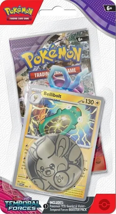Pokémon — Temporal Forces Single Pack Blister [Bellibolt] — Anglais