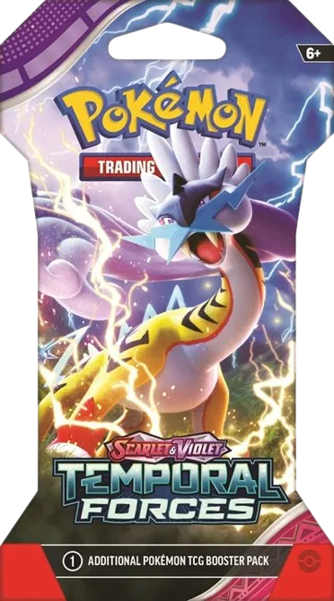 Pokémon — Temporal Forces Sleeved Booster Pack — Anglais