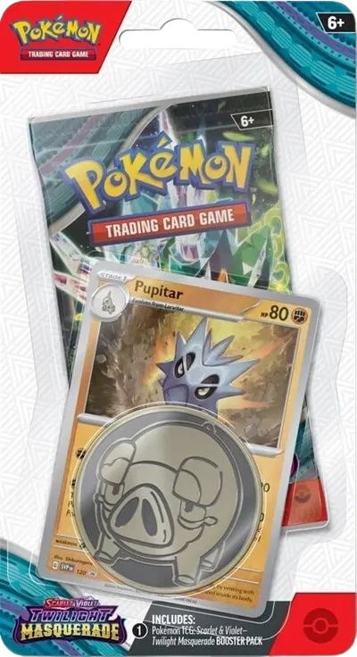 Pokémon — Twilight Masquerade Single Pack Blister [Pupitar] — Anglais