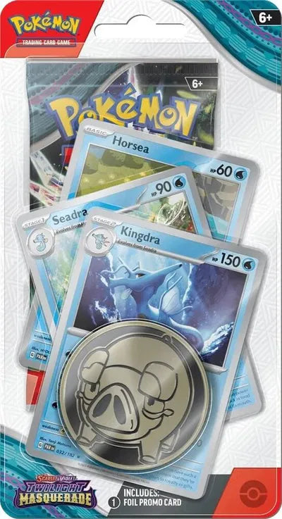 Pokémon — Twilight Masquerade Premium Checklane Blister [Horsea] — Anglais