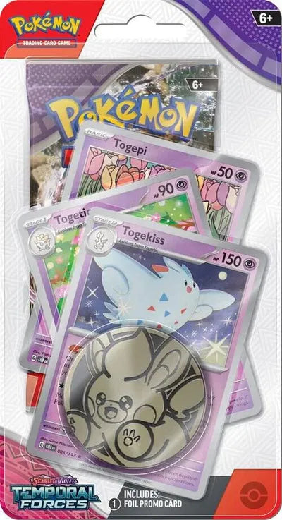 Pokémon — Temporal Forces Premium Checklane Blister [Togekiss] — Anglais