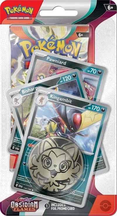 Pokémon — Obsidian Flames Single Blister Pack [Kingambit] — Anglais