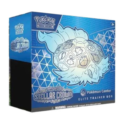 Stellar Crown Pokemon Center Elite Trainer Box (Exclusive) — édition anglaise