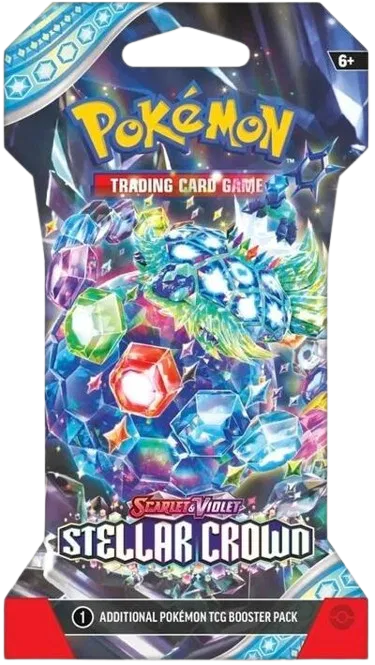 Pokémon — Stellar Crown Sleeved Booster Pack — Anglais
