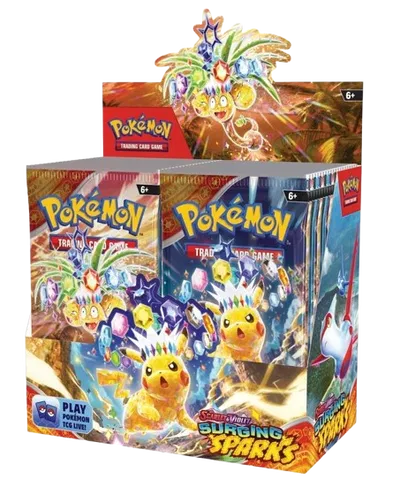 Surging Sparks Booster Box — édition anglaise
