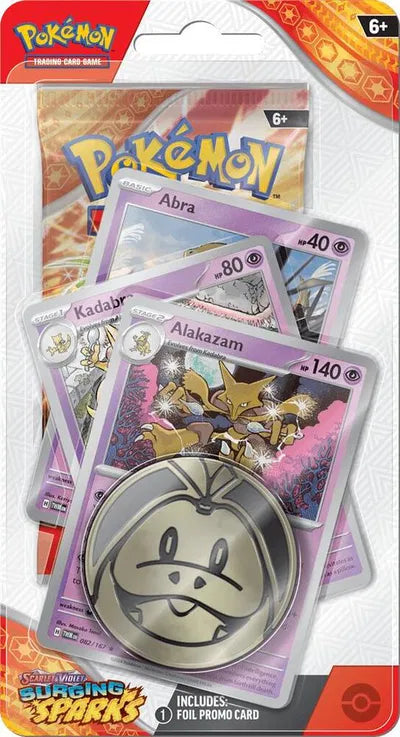 Surging Sparks Premium Checklane Blister [Abra] — édition anglaise