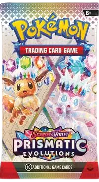 Prismatic Evolutions Booster Pack — édition anglaise