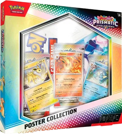 Pokémon — Prismatic Evolutions Poster Collection — Anglais