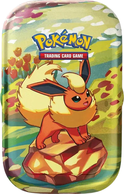 Pokémon — Prismatic Evolutions Mini Tin [Flareon] — Anglais