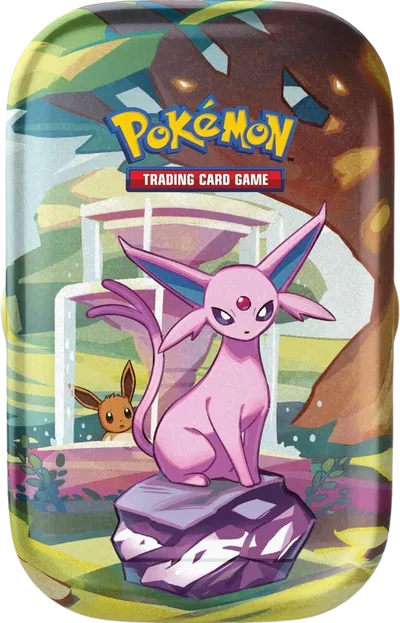 Pokémon — Prismatic Evolutions Mini Tin [Espeon] — Anglais