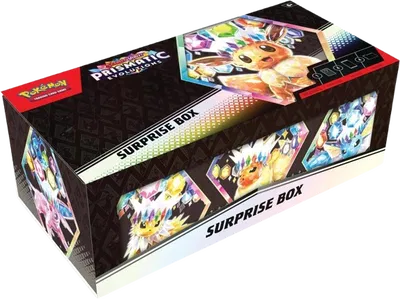 Prismatic Evolutions Surprise Box — édition anglaise