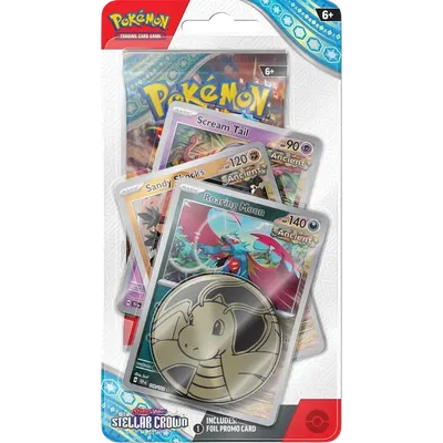 Pokémon — Stellar Crown Premium Checklane Blister [Roaring Moon] — Anglais