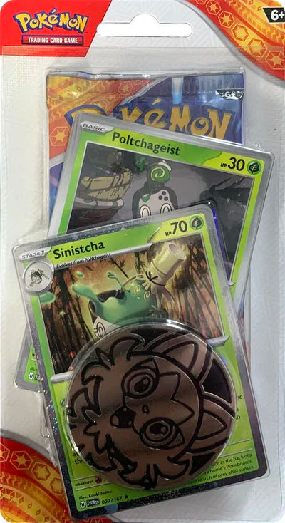 Pokémon — Surging Sparks Single Pack Blister [Sinistcha] — Anglais