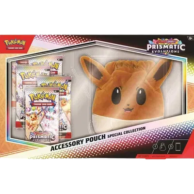 Pokémon — Prismatic Evolutions Accessory Pouch Special Collection — Anglais