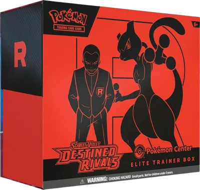 Destined Rivals Pokemon Center Elite Trainer Box (Exclusive) — édition anglaise