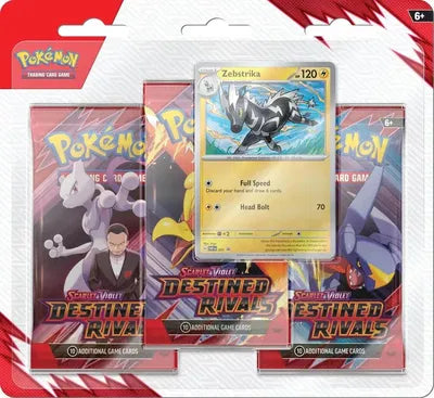 Destined Rivals 3 Pack Blister [Zebstrika] — édition anglaise