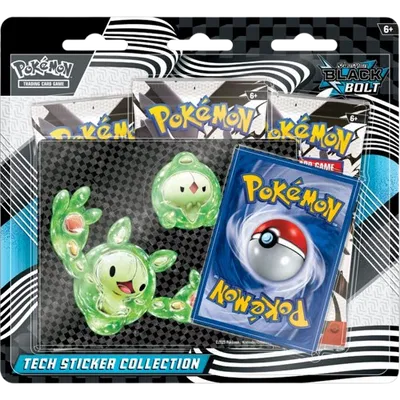 Pokémon — Black Bolt Tech Sticker Collection — Anglais
