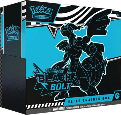 Pokémon — Black Bolt Elite Trainer Box — Anglais