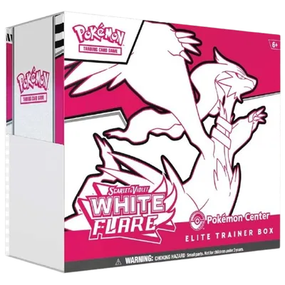 White Flare Pokemon Center Elite Trainer Box (Exclusive) — édition anglaise