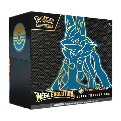 Mega Evolution Pokemon Center Elite Trainer Box (Exclusive) [Mega Lucario] — édition anglaise