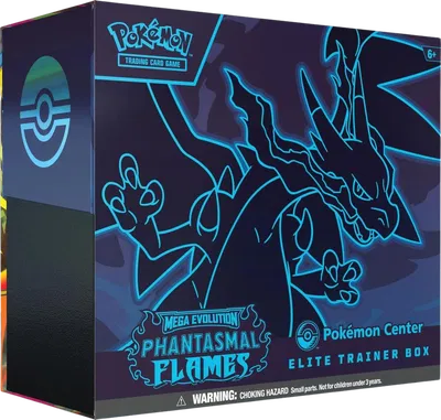 Phantasmal Flames Pokemon Center Elite Trainer Box (Exclusive) — édition anglaise