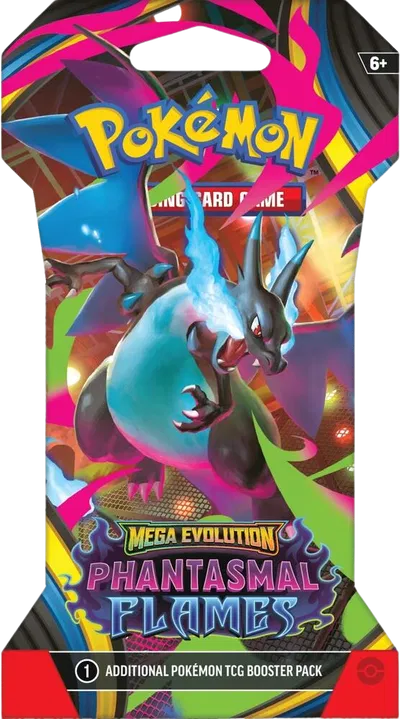 Pokémon — Phantasmal Flames Sleeved Booster Pack — Anglais