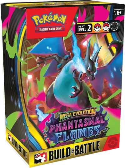 Pokémon — Phantasmal Flames Build & Battle Box — Anglais