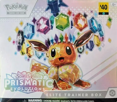 Pokémon — Prismatic Evolutions Elite Trainer Box (Dollar General Exclusive) — Anglais