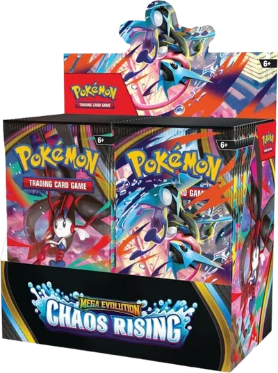 Pokémon — Chaos Rising Booster Box — Anglais