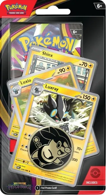 Pokémon — Pitch Black Premium Checklane Blister [Luxray Line] — Anglais
