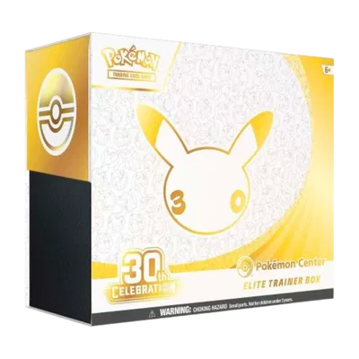 Pokémon — 30th Celebration Pokemon Center Elite Trainer Box — Anglais