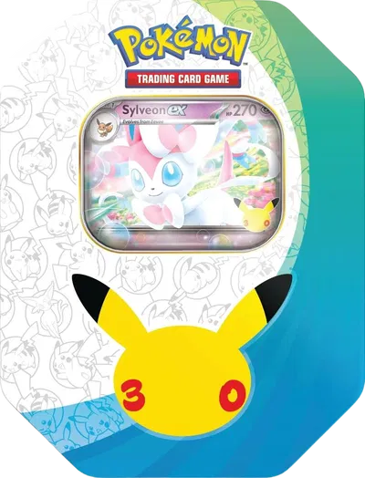 30th Celebration Tin [Sylveon ex] — édition anglaise