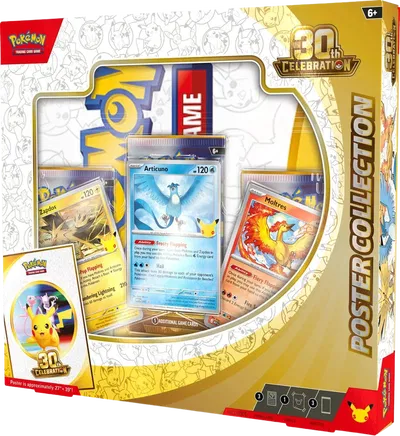 Pokémon — 30th Celebration Poster Collection — Anglais