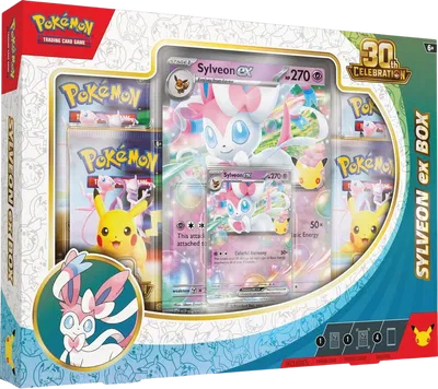 30th Celebration Sylveon ex Box — édition anglaise